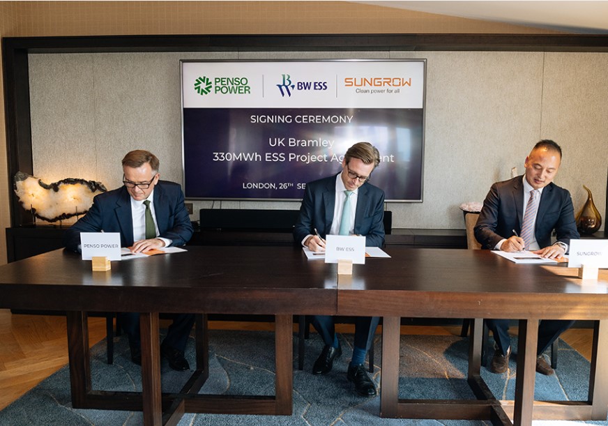 Sungrow Celebrates Milestone 330 MWh Energy Storage Project Signing ...