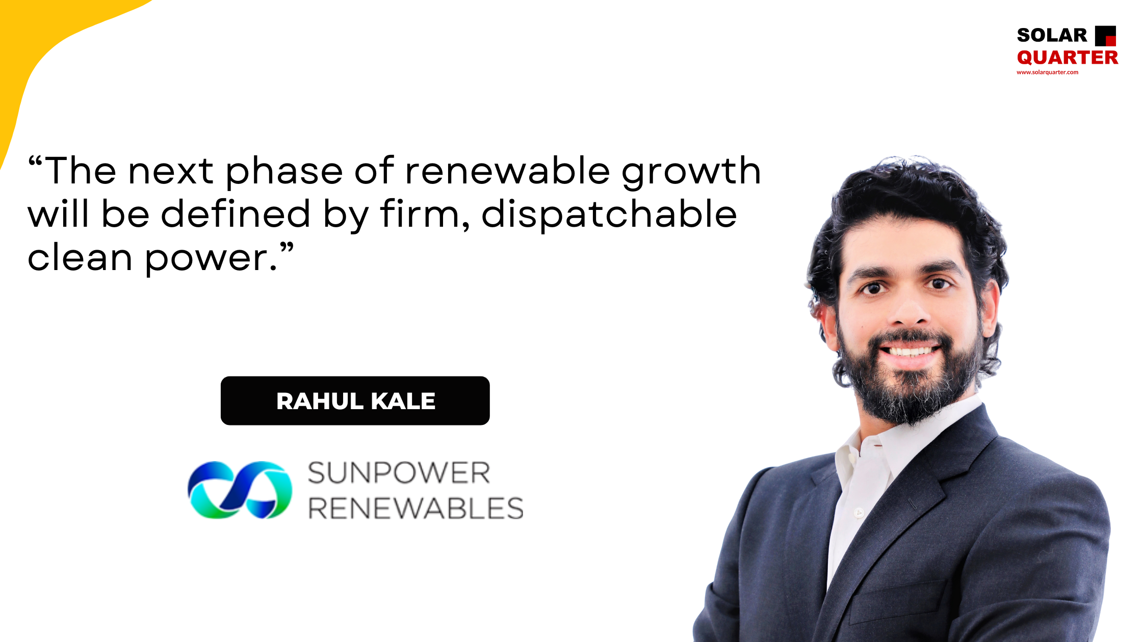 Rahul Kale of Sunpower Renewables on the Future of Hybrid Solar and ...
