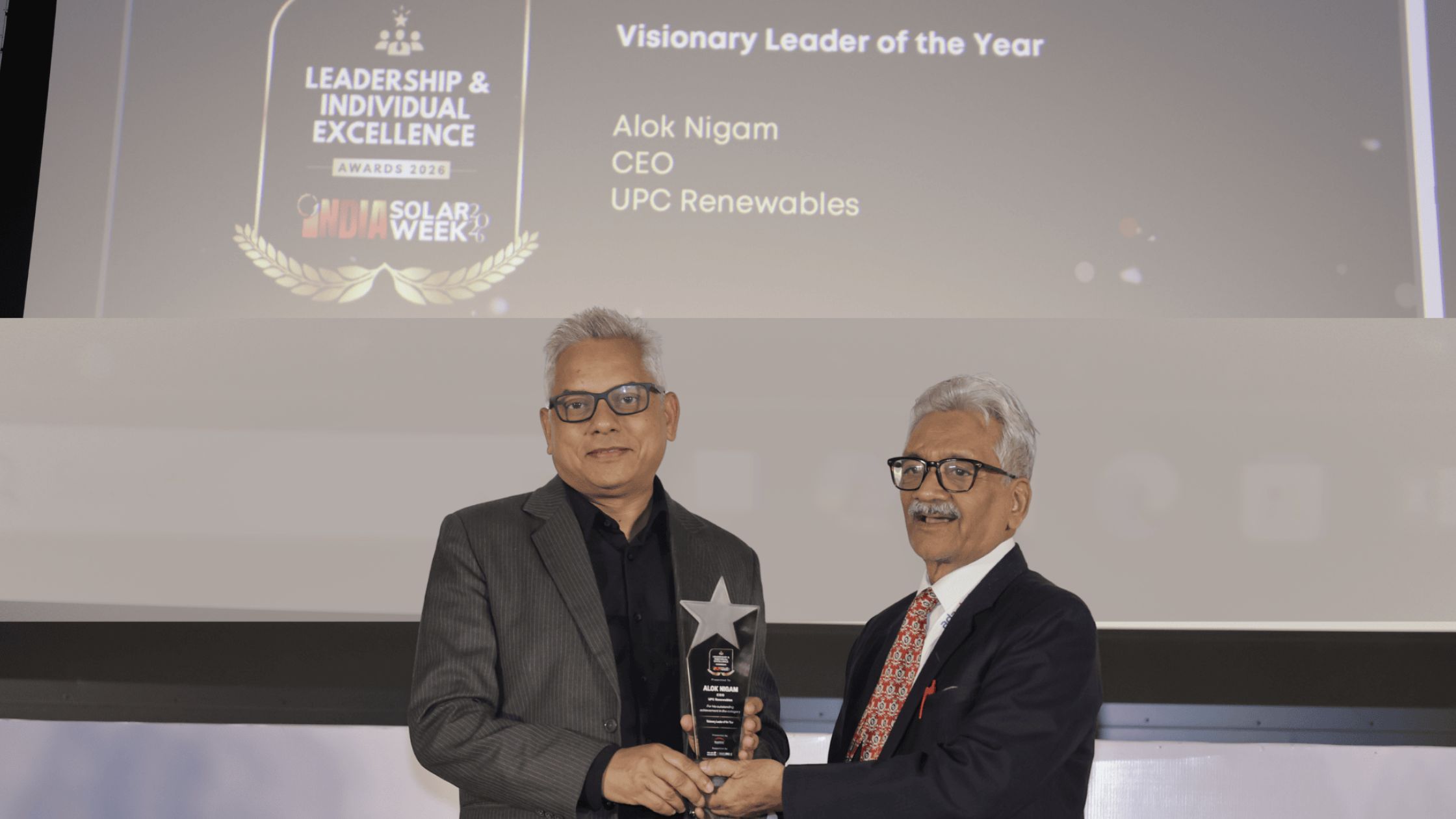 Alok Nigam, CEO of UPC Renewables, Honoured as Visionary Leader of the ...