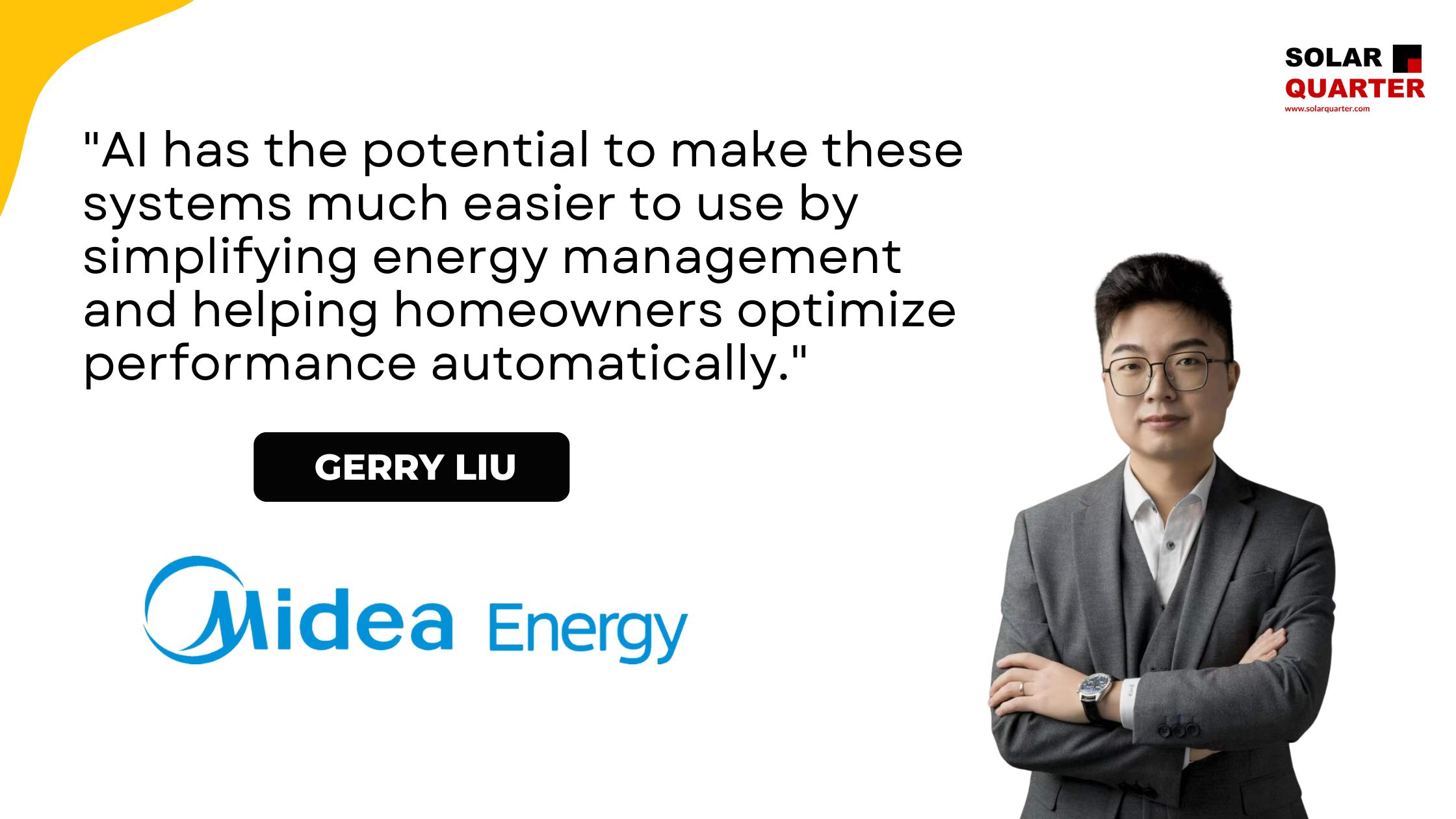 The Future of Residential Energy Storage Will Be Defined by Simplicity, Intelligence, and Convenience — Gerry Liu, Midea Energy