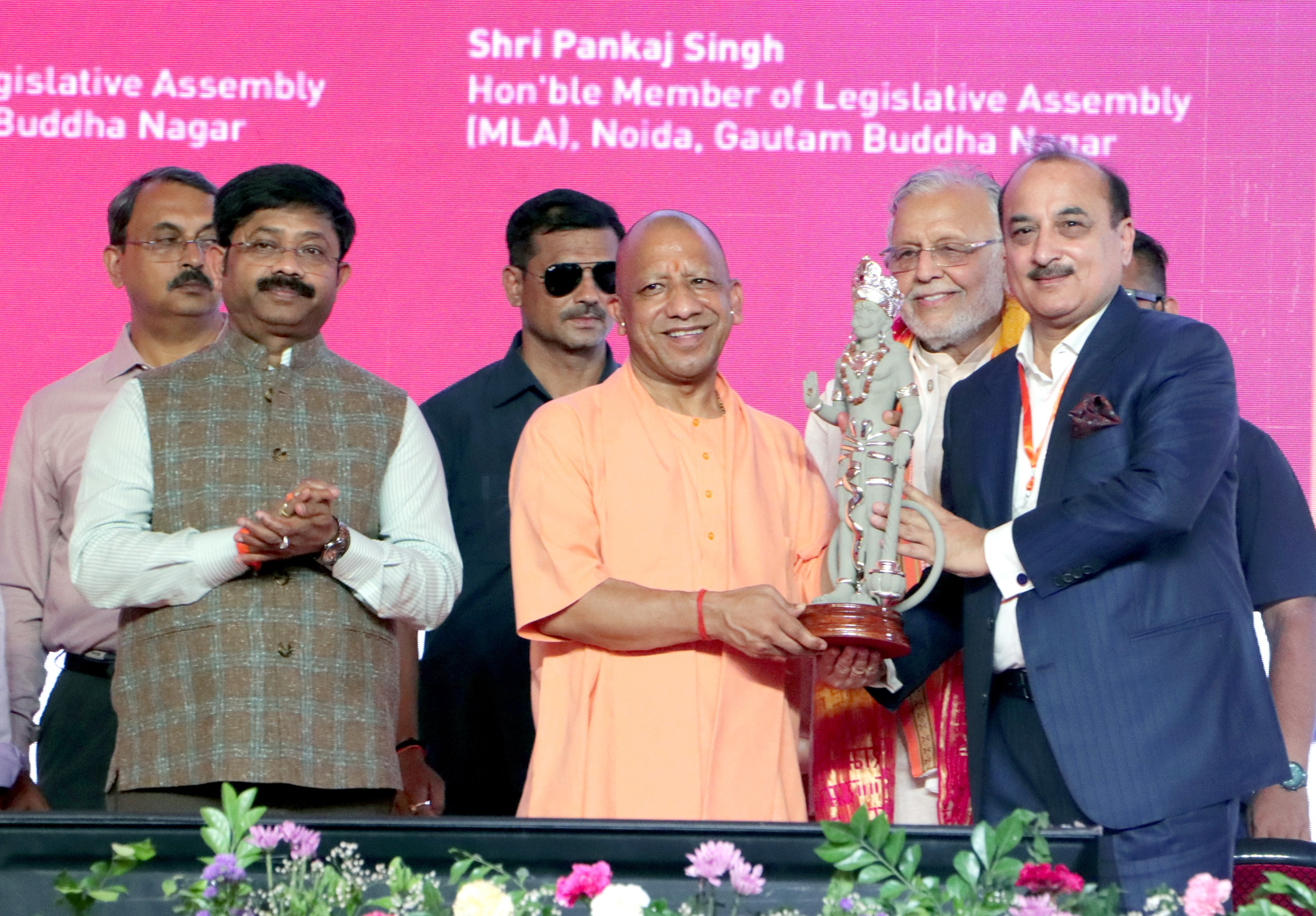 Hon'ble Chief Minister Yogi Adityanath Lays Foundation Stone for SAEL's ...