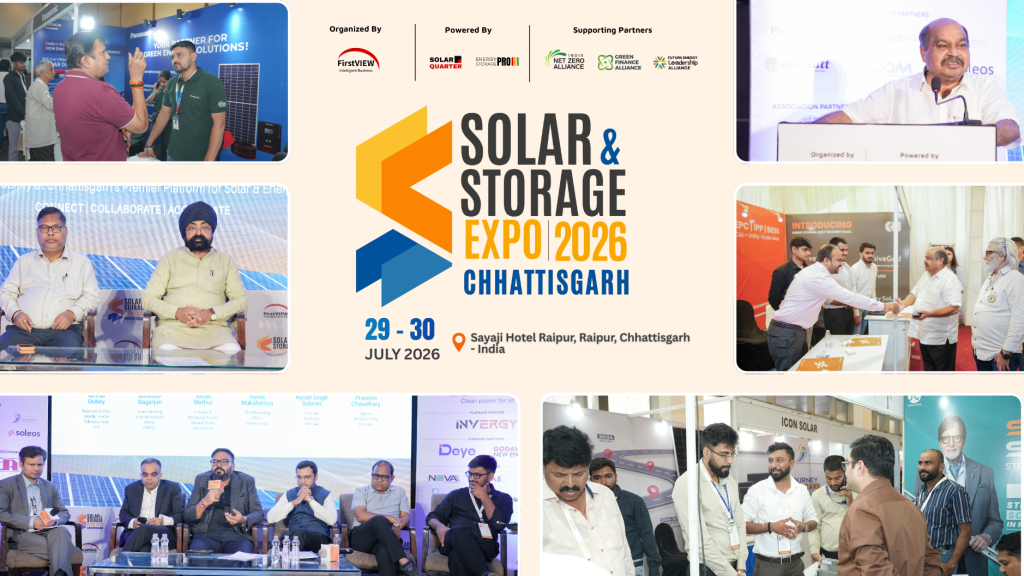 Solar & Storage Expo Chhattisgarh 2026 concludes in Raipur with 3,500+ professionals; Durasol Energi showcases hybrid inverters and BESS at Booth No. 6